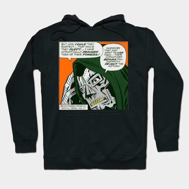 MF DOOM Masks Hoodie by RazonxX